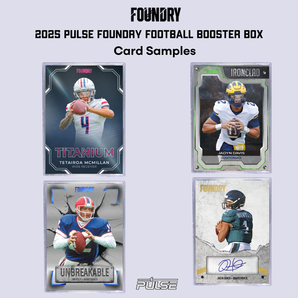 2025 Pulse Foundry Football Booster Box (Pre-Order) - Miraj Trading