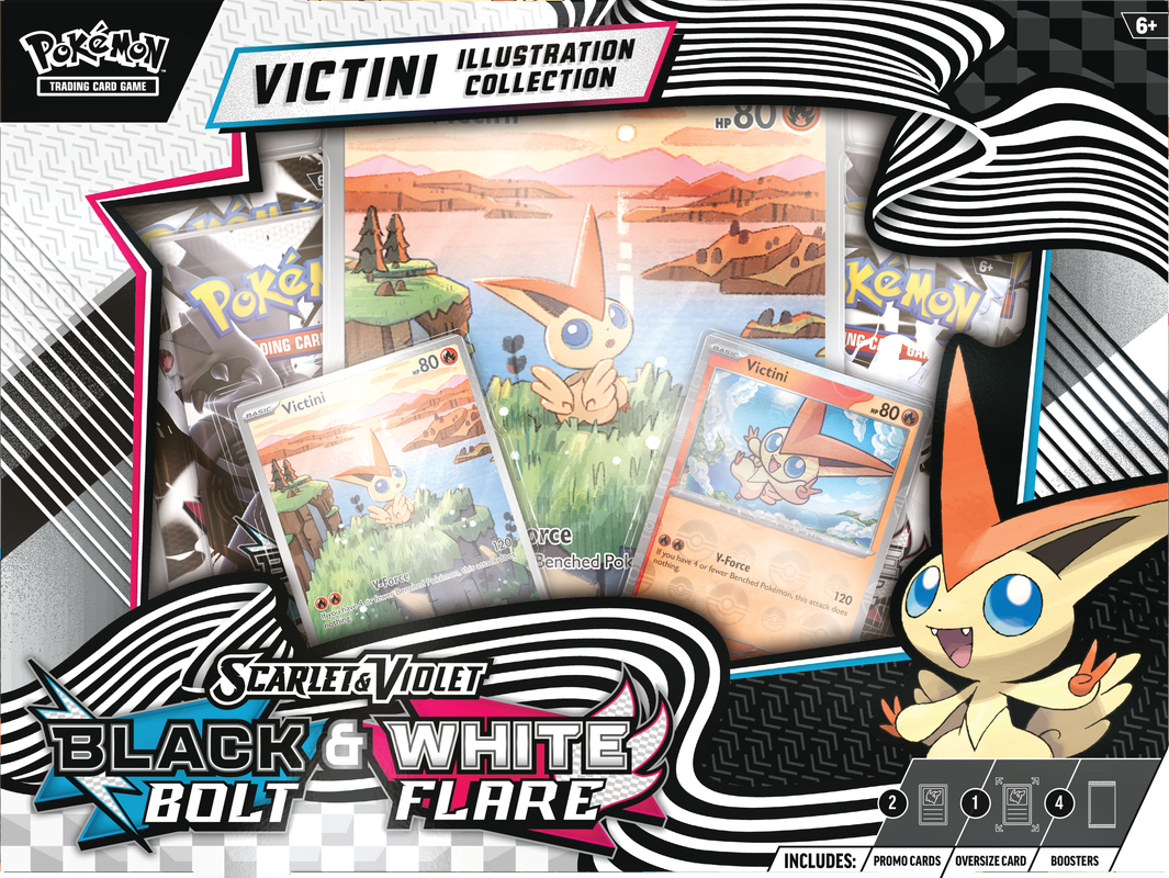 Pokemon Unova Victini Illustration Collection Box - Miraj Trading