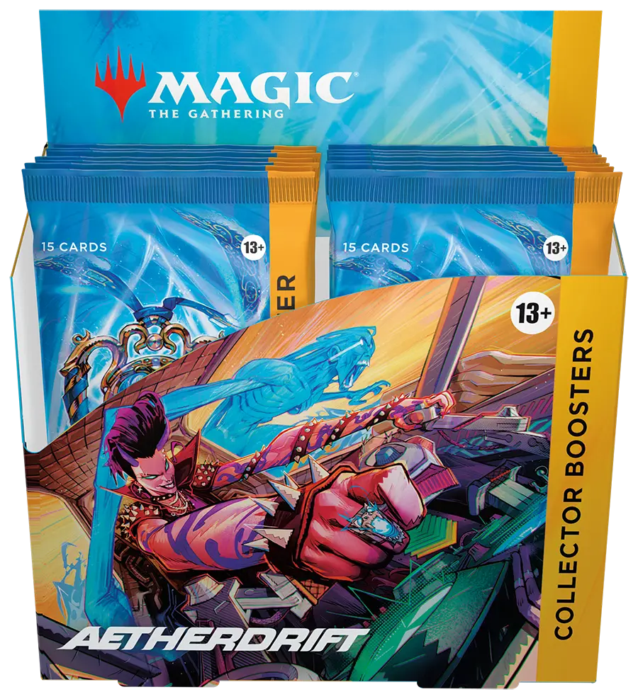 Magic The Gathering Aetherdrift Collector Booster Box - Miraj Trading