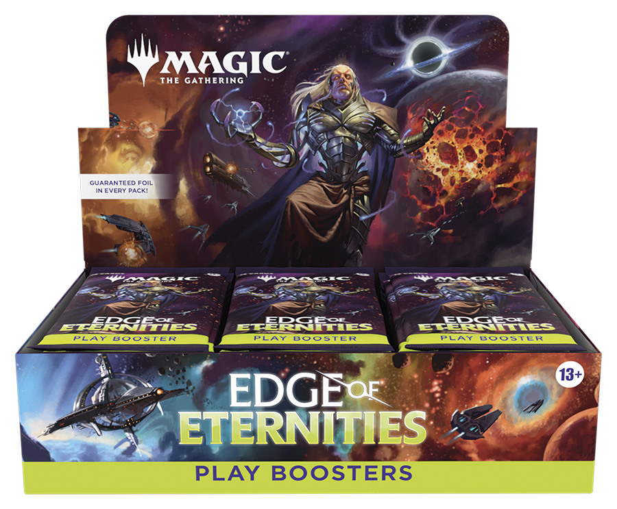 mtg cards per pack Magic The Gathering Edge Of Eternities Play Booster Box