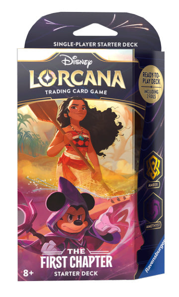 Disney Lorcana: The First Chapter - Starter Deck (Set of 3) - Miraj Trading