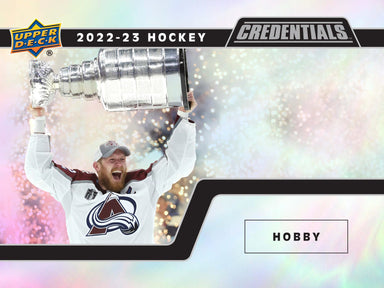 2022-23 Upper Deck Credentials Hockey Hobby Box - Miraj Trading