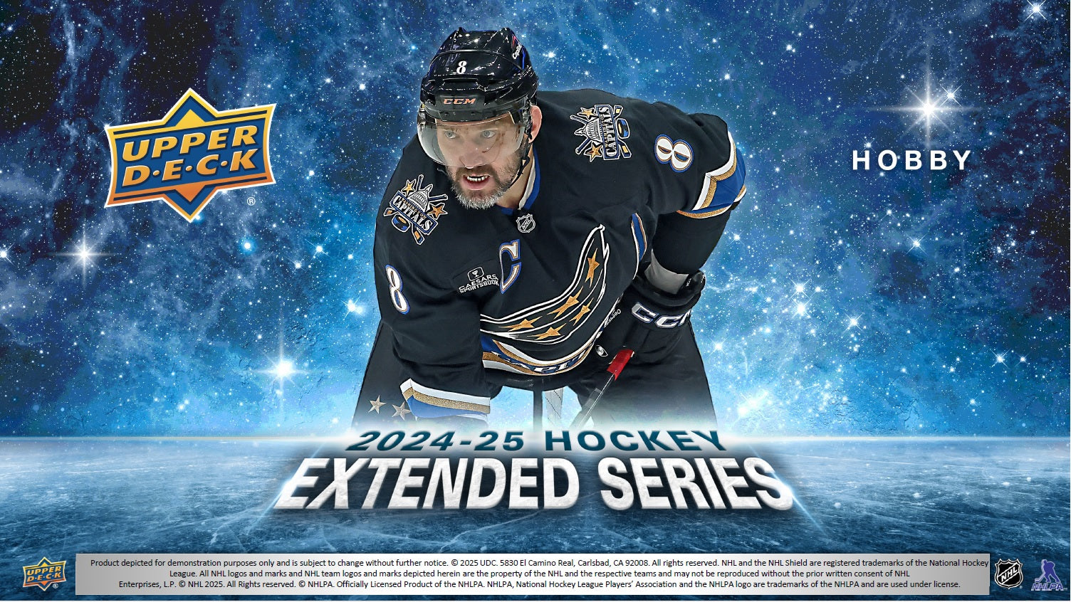 2024-25 Upper Deck Extended Series Hockey Hobby Box (Pre-Order) - Miraj Trading
