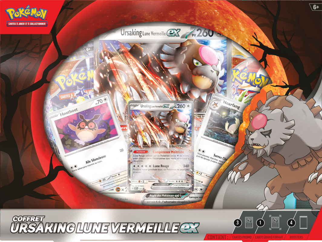 Pokemon Bloodmoon Ursaluna EX Box (French) - Miraj Trading