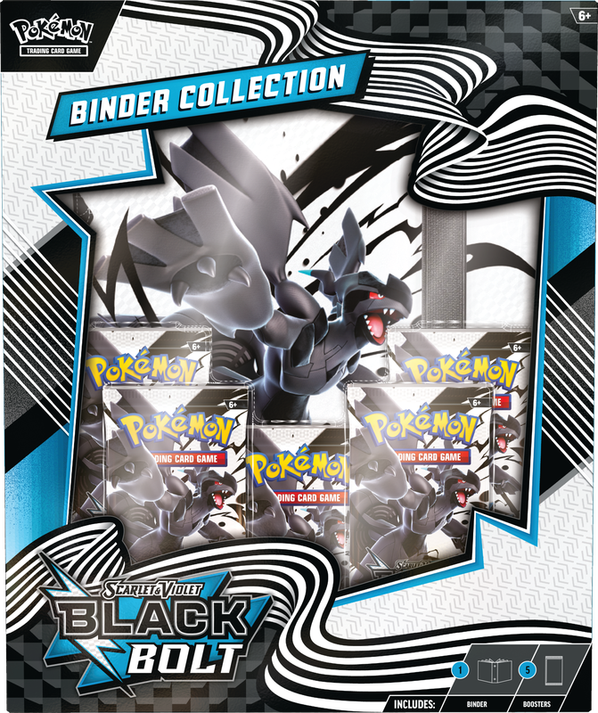 Pokemon Scarlet and Violet Black Bolt Binder Collection - Miraj Trading