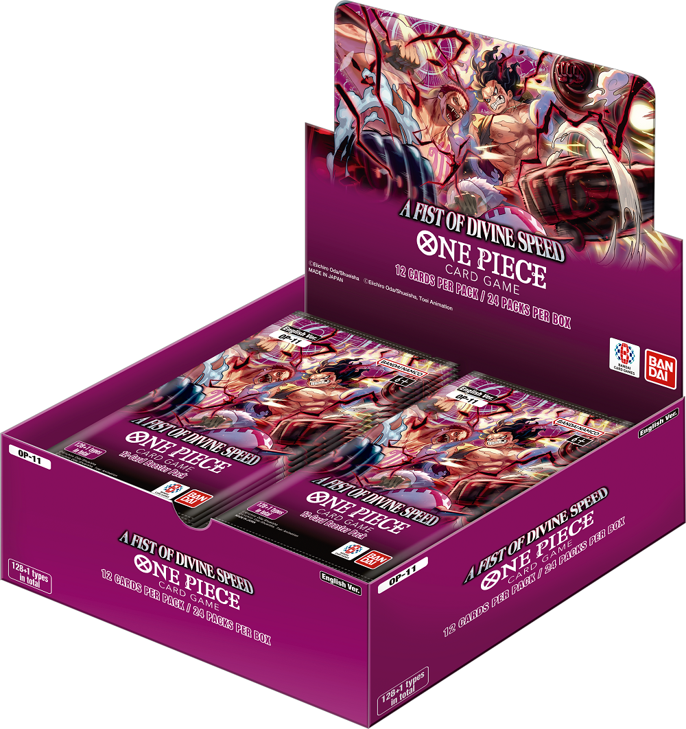One Piece A Fist Of Divine Speed OP-11 Booster Box