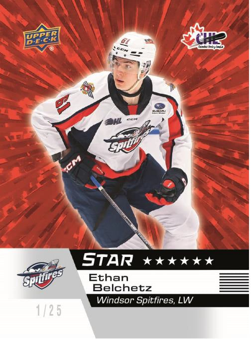 2025-26 Upper Deck CHL Hockey Hobby Master Case (Master Case of 16 Boxes)(Pre-Order) - Miraj Trading