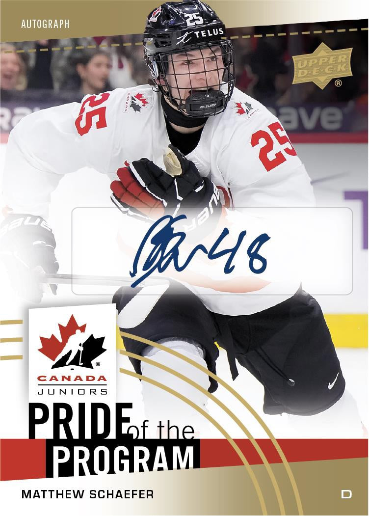 2025 Upper Deck Team Canada Juniors Hockey Blaster Case(Case of 20 Box)(Pre-Order) - Miraj Trading