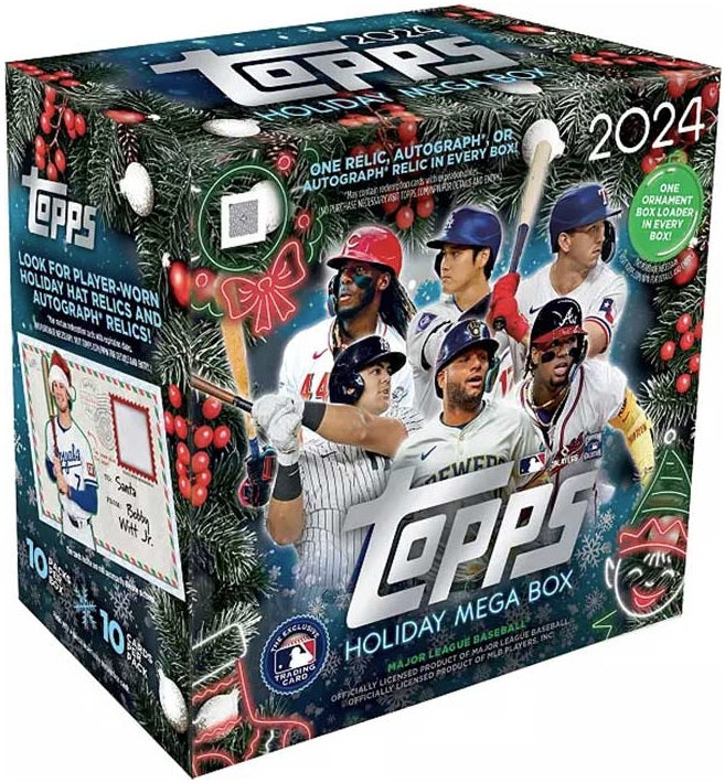 2024 Topps Holiday Baseball Mega Box - Miraj Trading