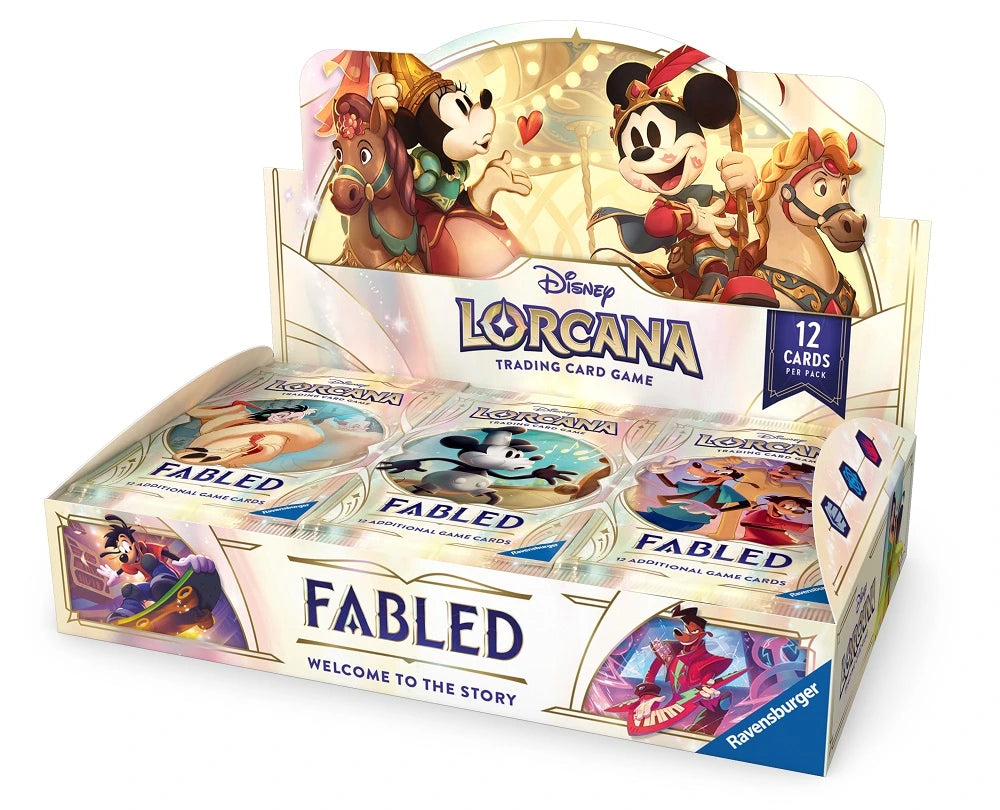 Disney Lorcana Fabled Booster Box (Pre-Order) - Miraj Trading