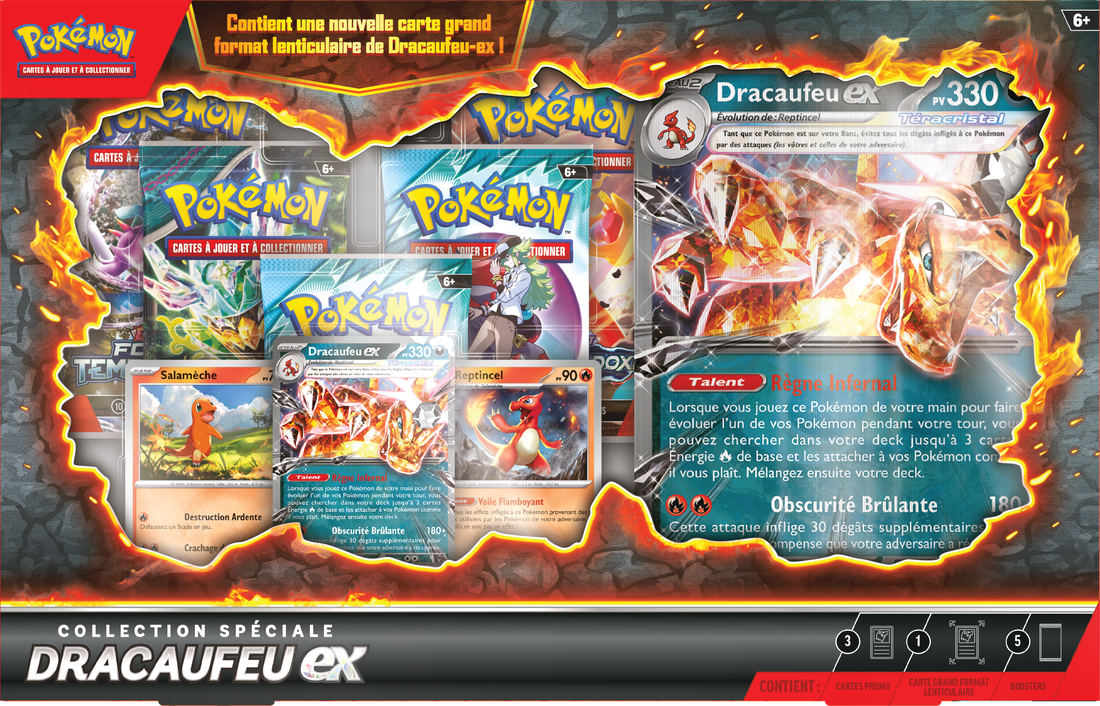 Pokemon Charizard EX Special Collection Box (French)(Pre-Order) - Miraj Trading