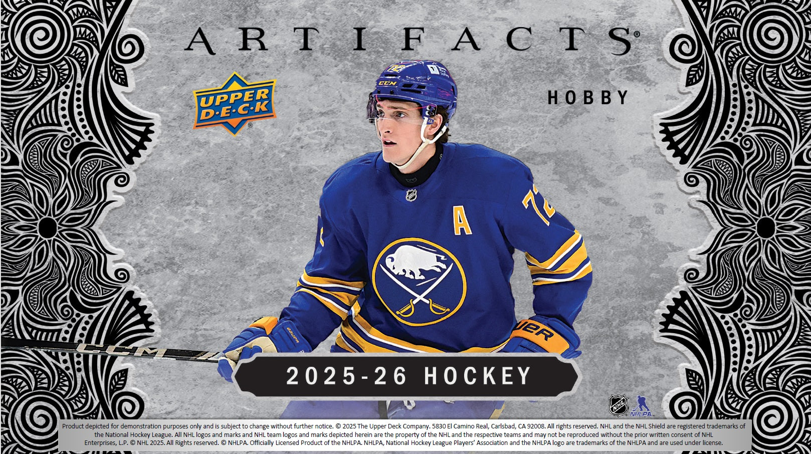 2025-26 Upper Deck Artifacts Hockey Hobby Master Case (Master Case of 20 Boxes)(Pre-Order) - Miraj Trading