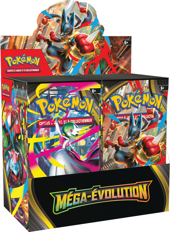 mega evolutions booster box case Pokemon Evolution (Case of 6 boxes) (French) Etat:Mint #P4121 Assassin Booster Packs by Pokémon Pianation | Coral's Mega