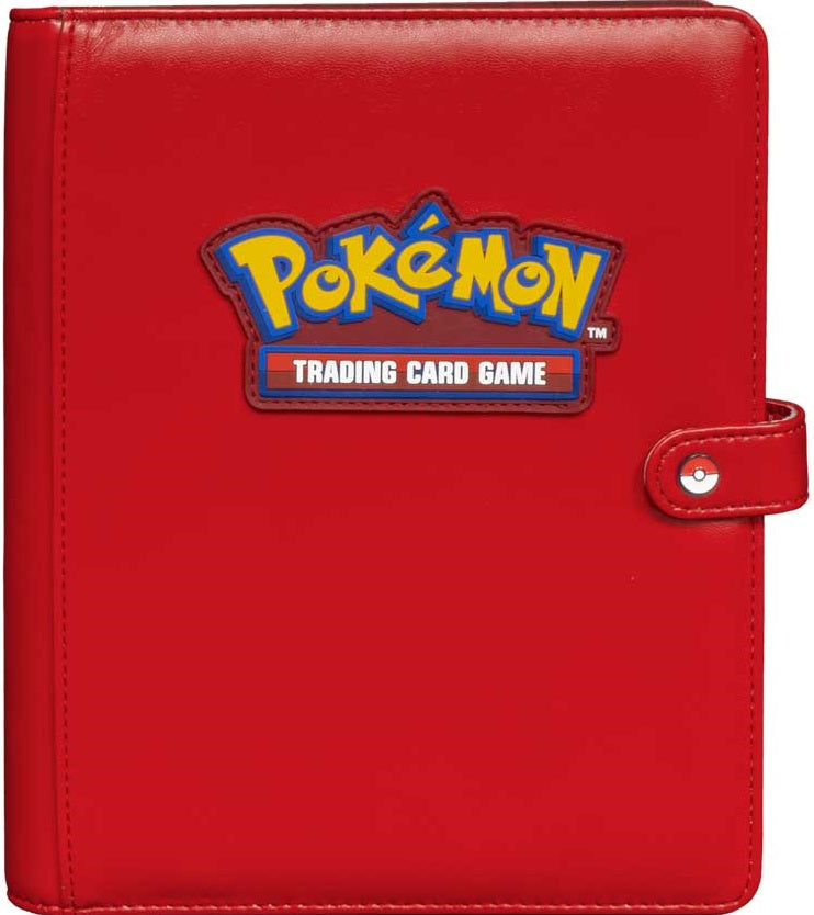 Ultra Pro Pokemon Snap Binder Premium Red Ultra Pro Pokemon Snap Binder Premium Red