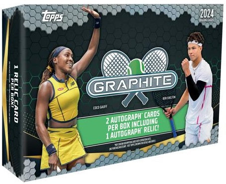 2024 Topps Graphite Tennis Hobby Box - Miraj Trading