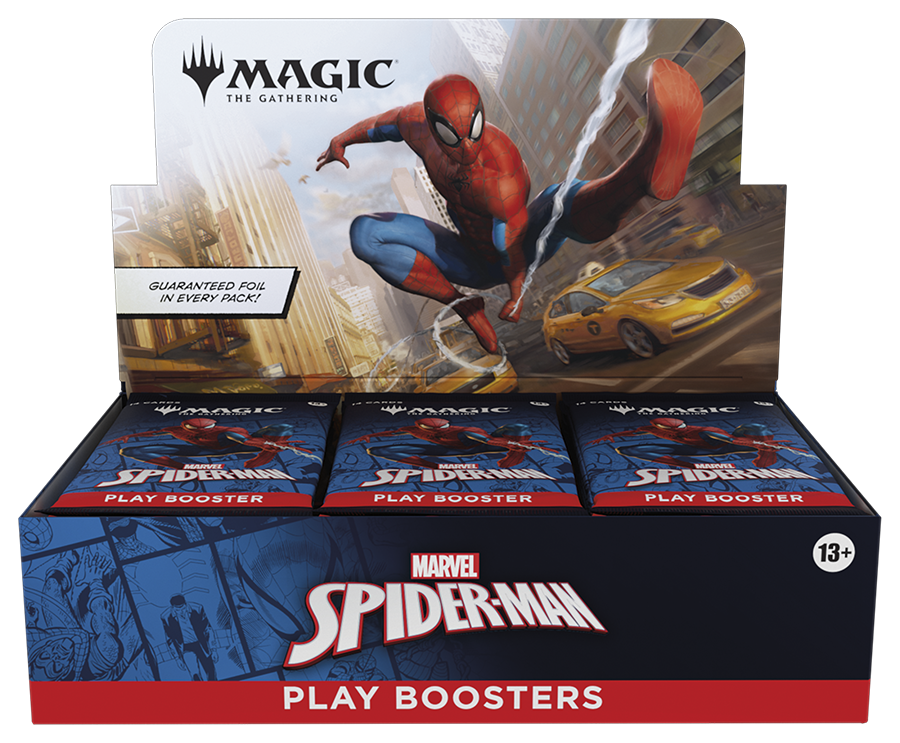 Magic The Gathering Spider-Man Play Booster Box Magic The Gathering Spider-Man Play Booster Box