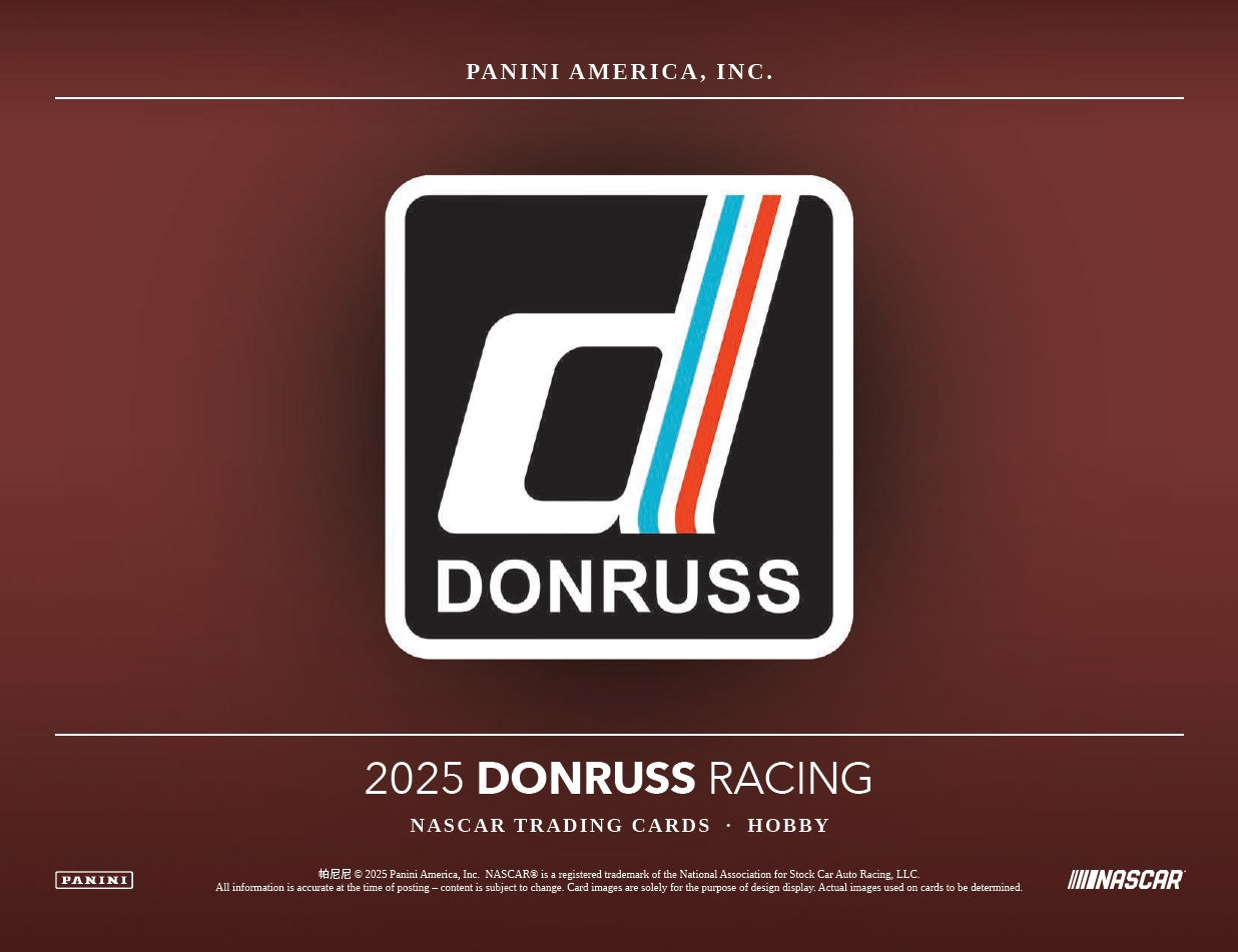 2025 Donruss Racing Hobby Box (Pre-Order) - Miraj Trading
