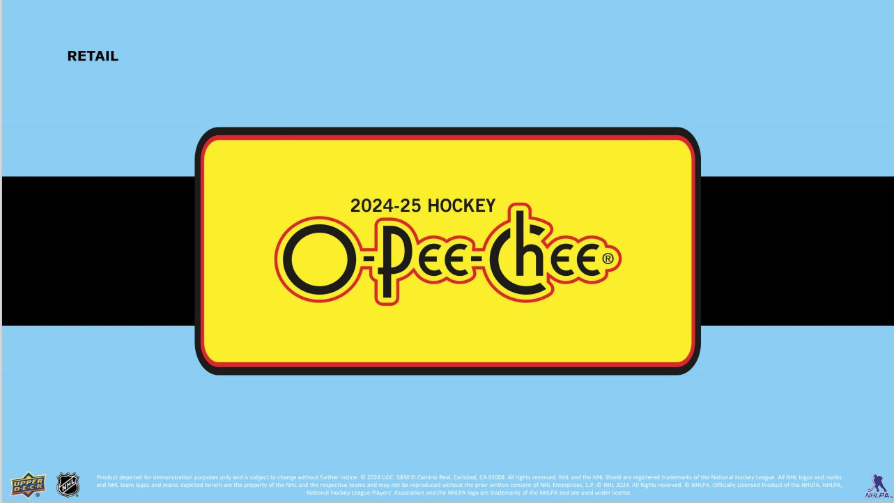 2024-25 Upper Deck O-Pee-Chee Hockey Blaster Case (Case of 20 boxes)(Pre-Order) - Miraj Trading