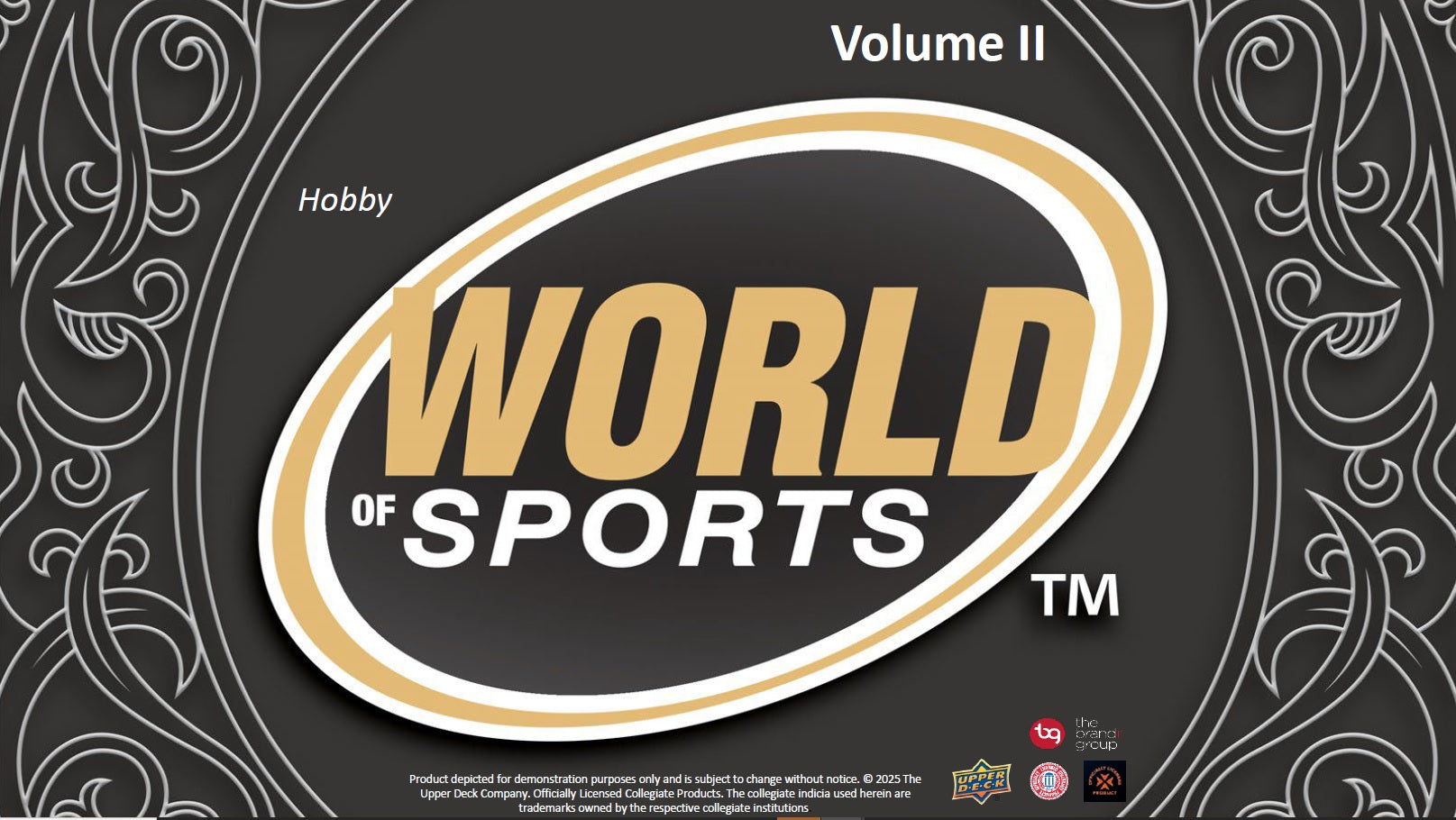 2025 Upper Deck World Of Sport Vol. 2 Hobby Box (Pre-Order) - Miraj Trading