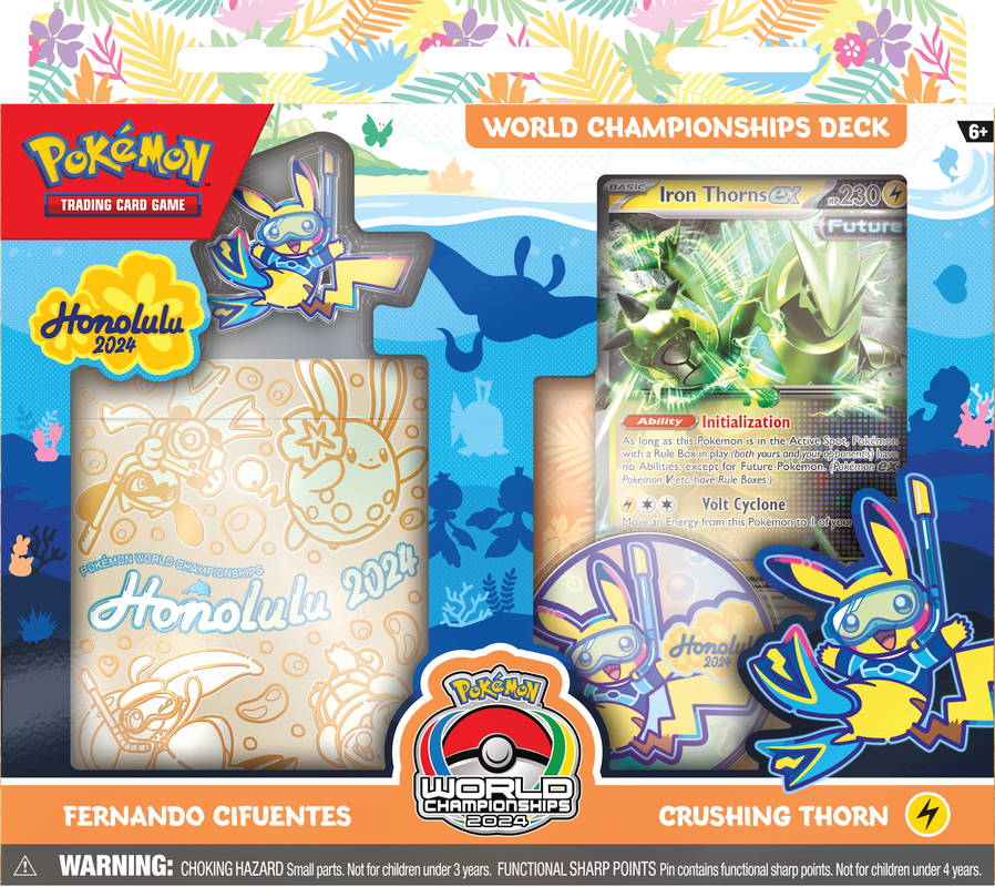 2024 Pokemon World Championship Deck (Set of 4) 2024 Pokemon World Championship Deck (Set of 4)