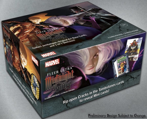 Upper Deck Marvel Fleer Ultra Midnight Sons Hobby Box (Pre-Order) - Miraj Trading