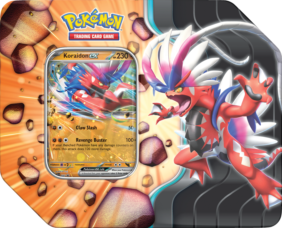 Pokemon Slashing Legends Tin (Set of 2)(Pre-Order) - Miraj Trading