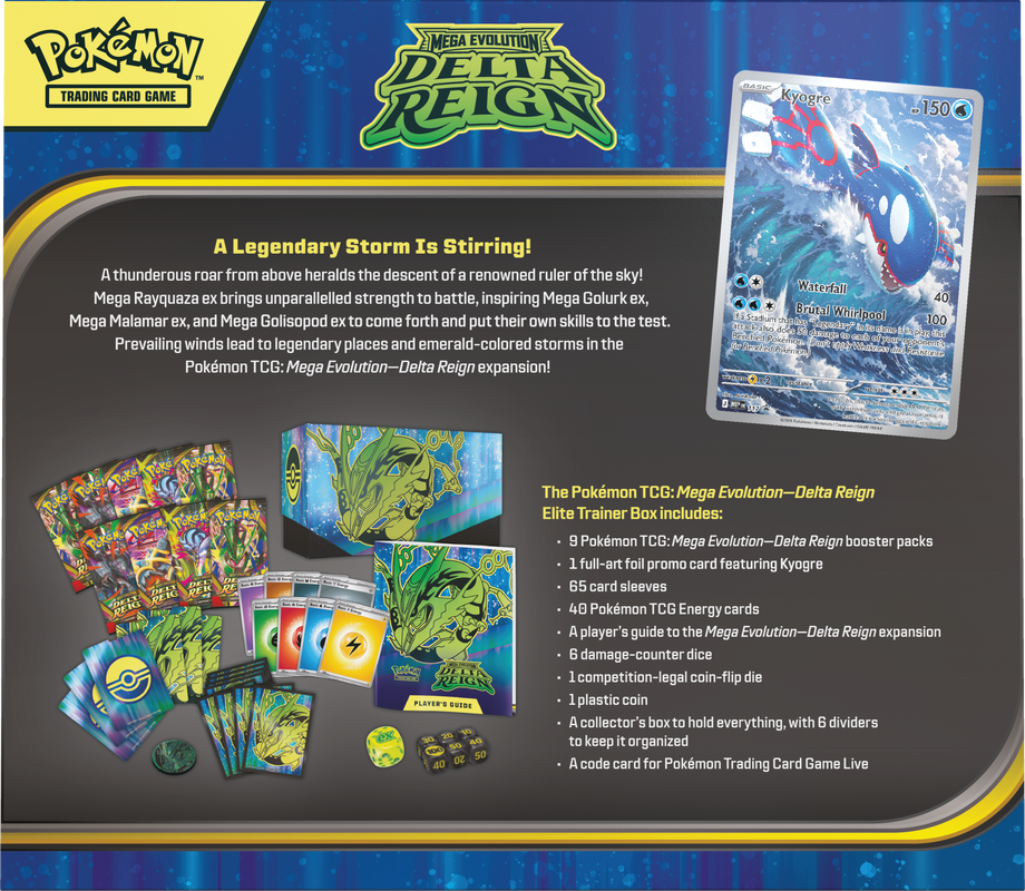 Pokemon Delta Reign Elite Trainer Box (Pre-Order) - Miraj Trading