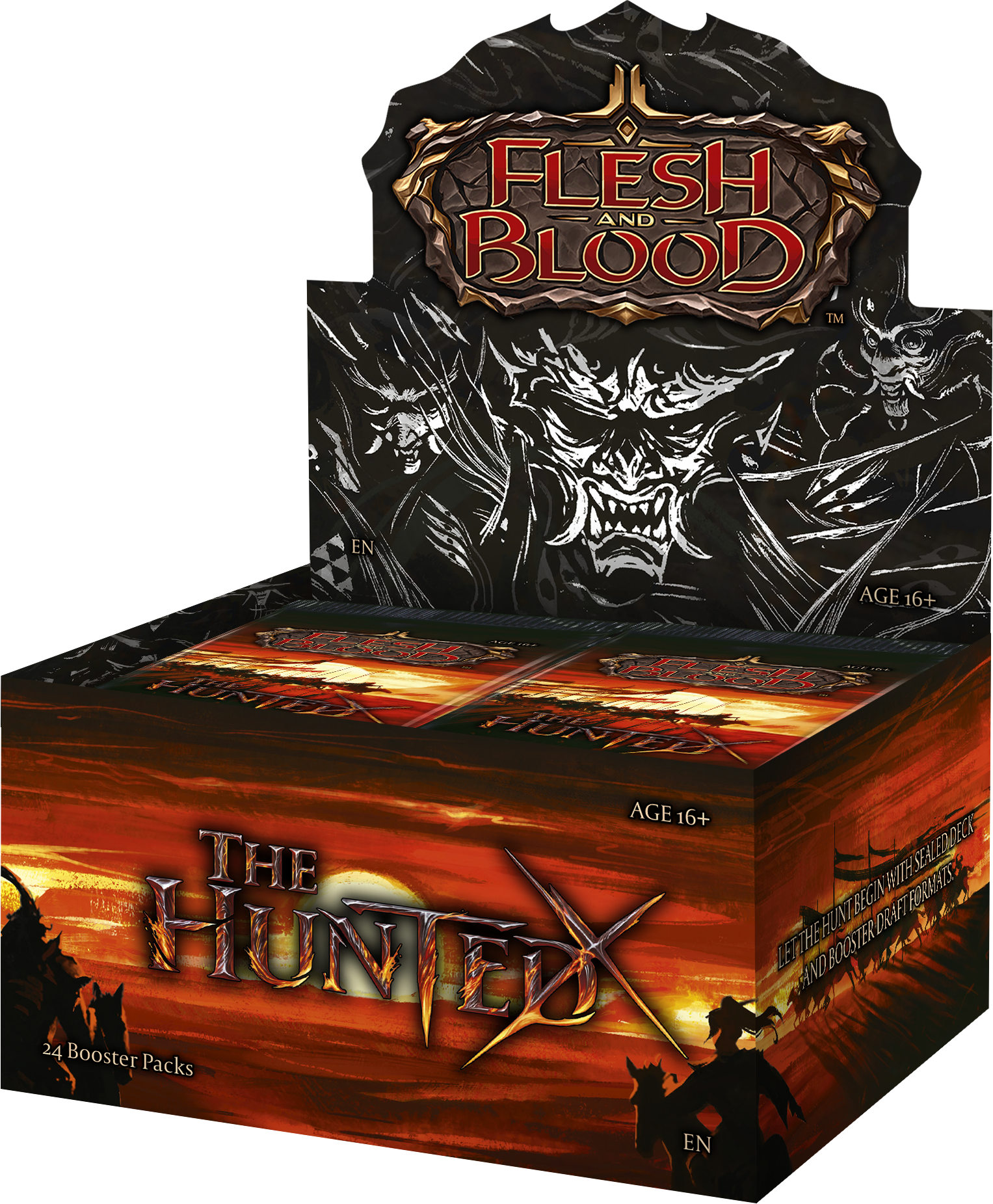 Flesh And Blood The Hunter Booster Box (Pre-Order) - Miraj Trading