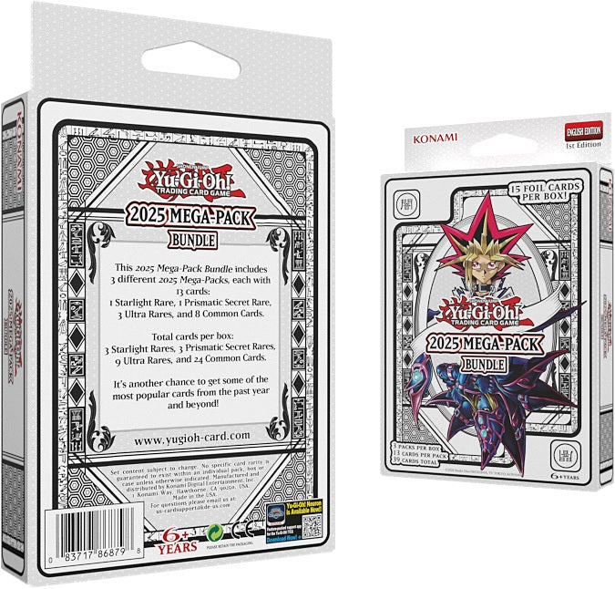 Yugioh 2025 Mega Pack Tuck Box (Pre-Order) - Miraj Trading