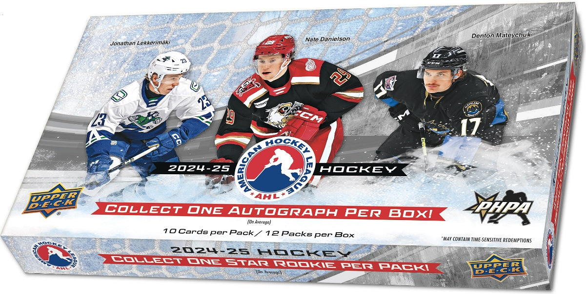 2024-25 Upper Deck AHL Hockey Hobby Box - Miraj Trading