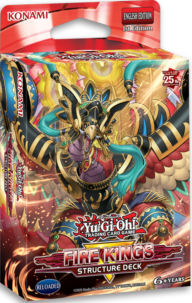 Yu Gi Oh! Revamped Fire Kings Structure Deck - Miraj Trading