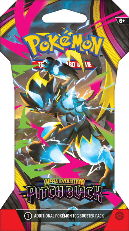 Pokemon Pitch Black Sleeved Pack (Lot Of 12 Sleeves) (Pre-Order) - Miraj Trading