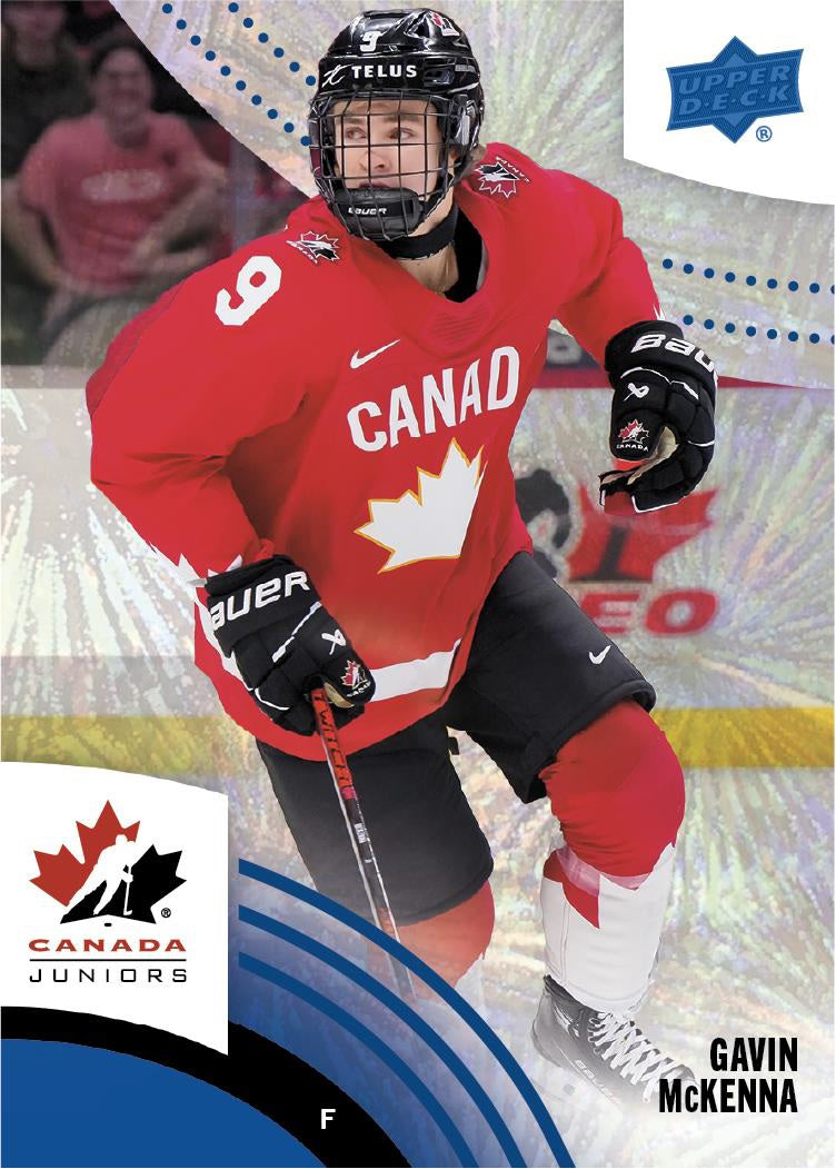 2025 Upper Deck Team Canada Juniors Hockey Blaster Case(Case of 20 Box)(Pre-Order) - Miraj Trading
