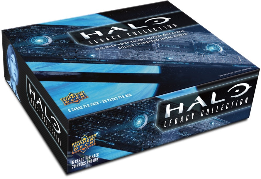 2023 Upper Deck Halo Legacy Trading Cards Hobby Box - Miraj Trading