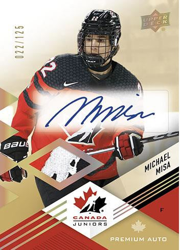 2024 Upper Deck Team Canada Juniors Hockey Hobby Box (Pre-Order) - Miraj Trading