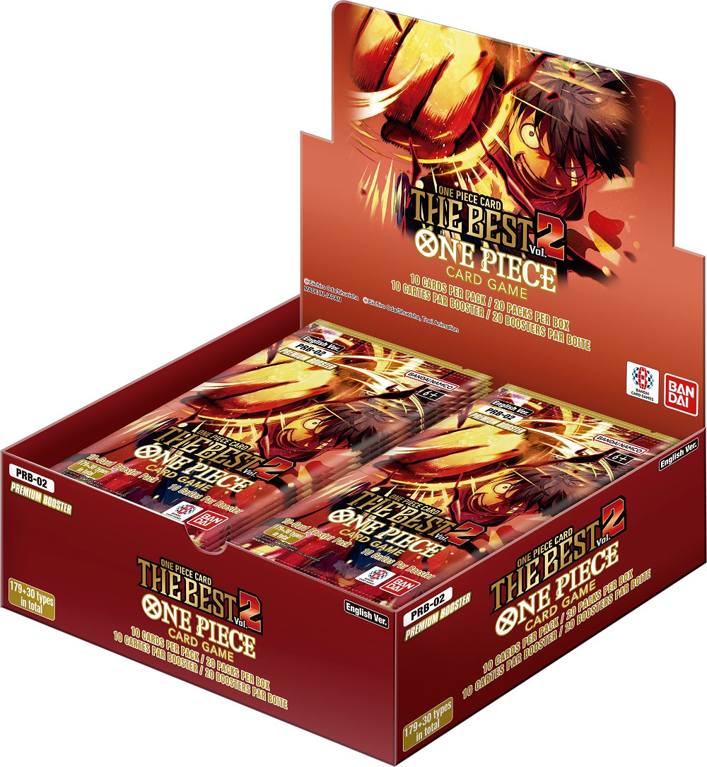 One Piece The Best Premium Volume 2 Booster Box - Miraj Trading