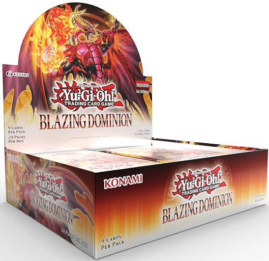 Yugioh Blazing Dominion 1st Edition Booster Box (Pre-Order) - Miraj Trading
