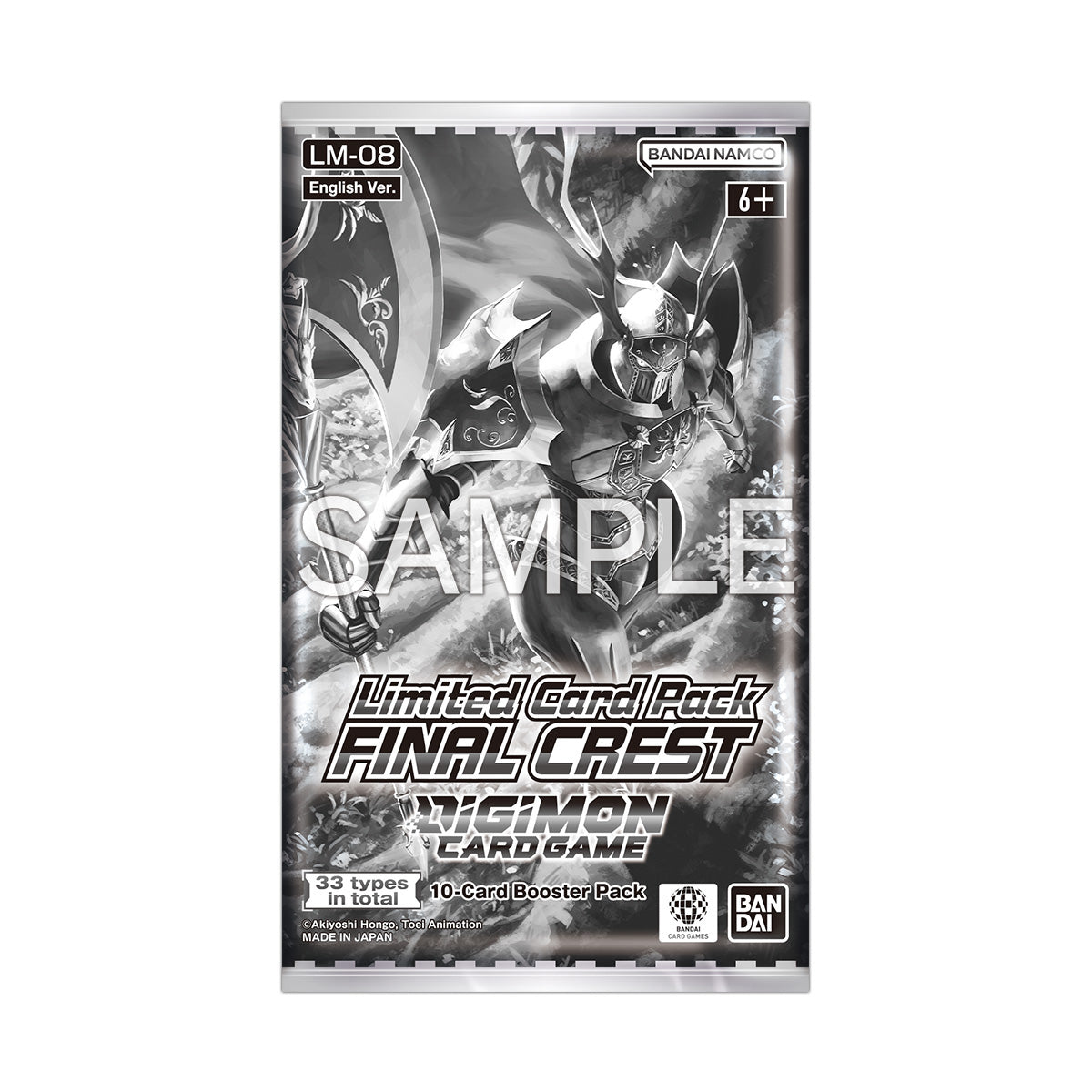 Digimon CG LM-08 Final Crest Limited Card Pack Box (Pre-Order) - Miraj Trading