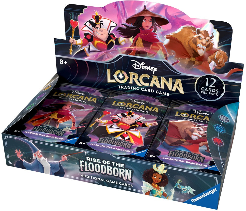 Disney Lorcana Rise of the Floodborn Booster Box (Pre-Order) - Miraj Trading