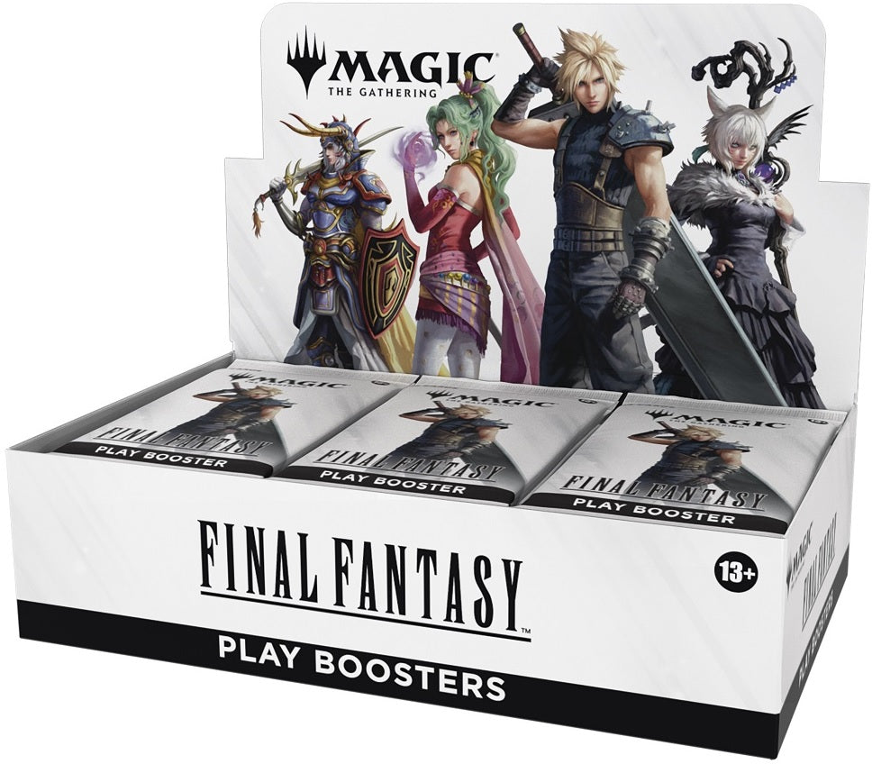 Magic The Gathering Final Fantasy Play Booster Box Magic The Gathering Final Fantasy Play Booster Box
