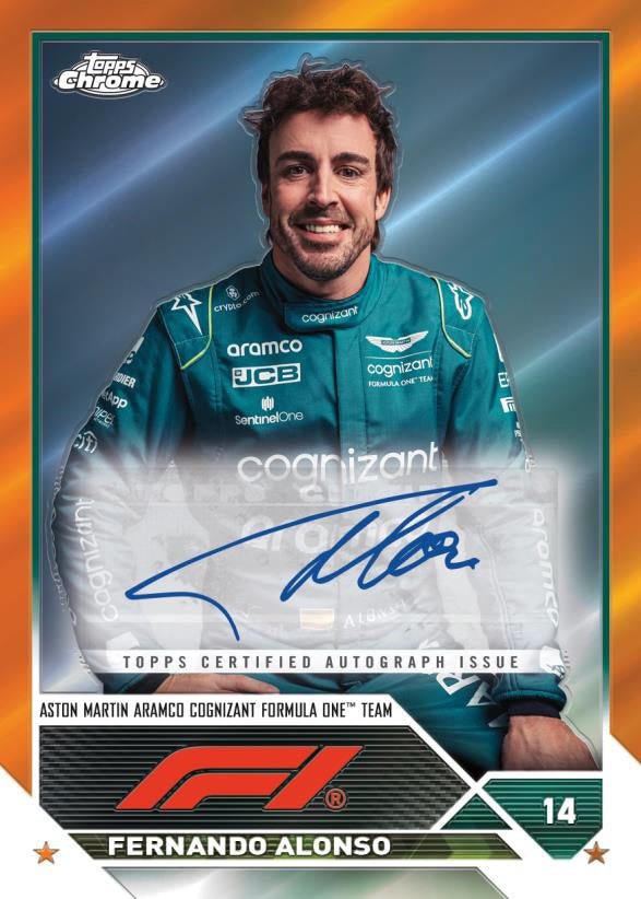 2023 Topps Chrome Formula 1 Racing Hobby Box (Pre-Order) - Miraj Trading