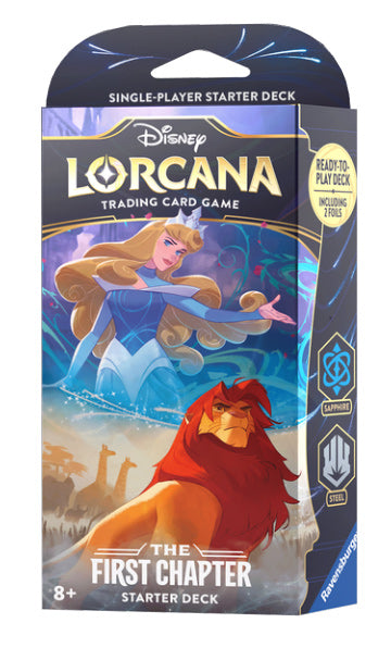 Disney Lorcana: The First Chapter - Starter Deck (Set of 3) - Miraj Trading