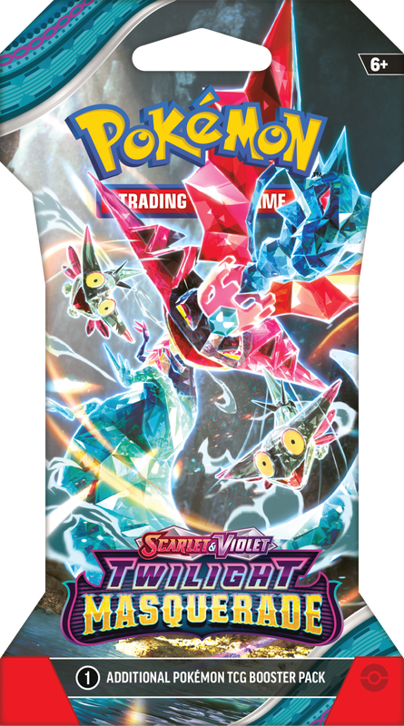 Pokemon Scarlet And Violet Twilight Masquerade Sleeved Booster Pack (1