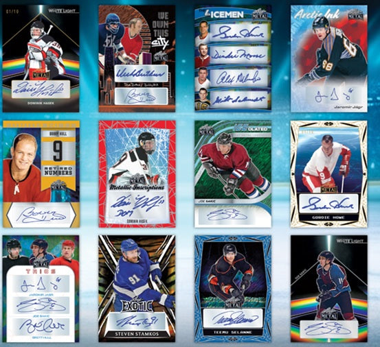 2023-24 Leaf Metal Hockey Legends Hobby Case (Case of 20 Boxes) (Pre-Order) - Miraj Trading
