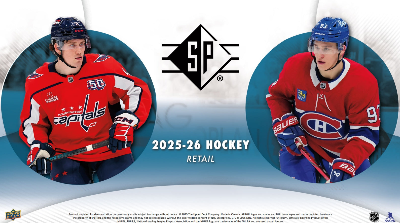 2025-26 Upper Deck SP Hockey Blaster Case (Case foe 20 Boxes) (Pre-Order) - Miraj Trading