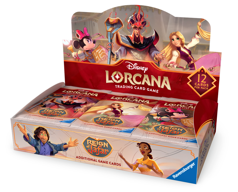 Disney Lorcana Reign Of Jafar Booster Box (Pre-Order) - Miraj Trading
