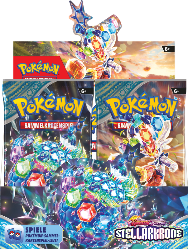 Pokemon Scarlet And Violet Stellar Crown Booster Box (French) - Miraj Trading