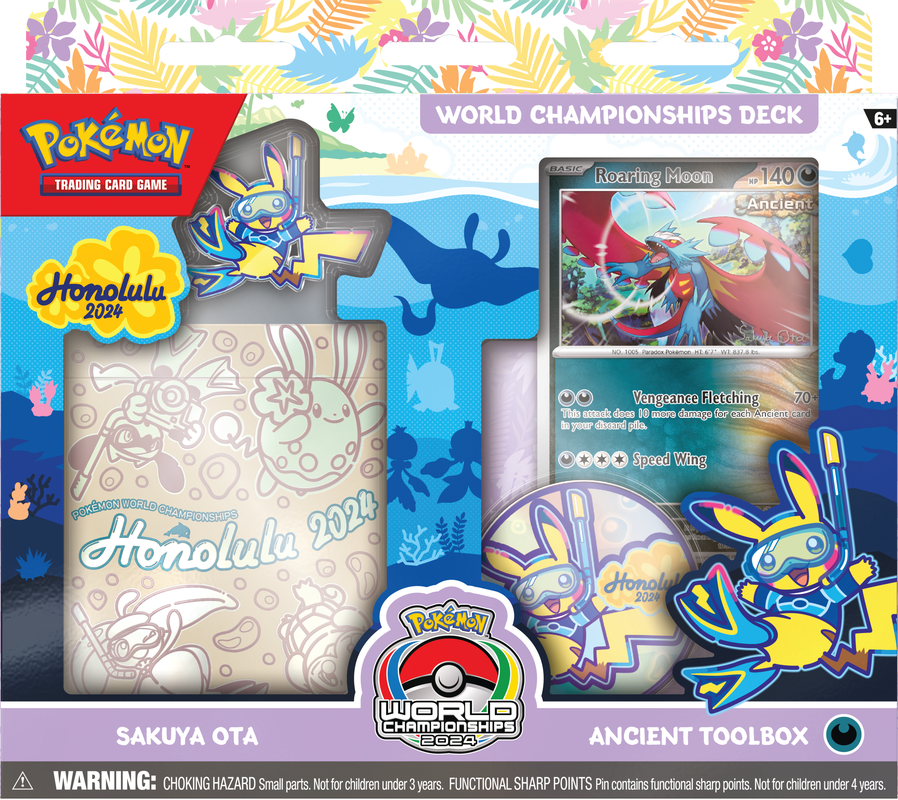 2024 Pokemon World Championship Deck (Set of 4)(Pre-Order) - Miraj Trading