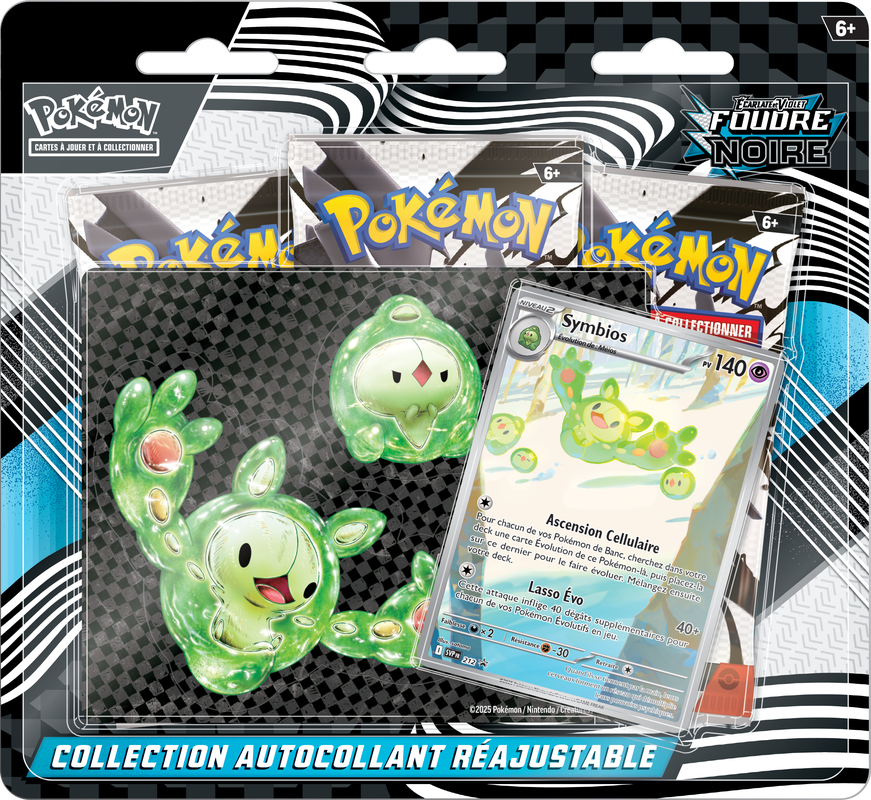 Pokemon Black Bolt Tech Sticker Collection Blister (French) - Miraj Trading