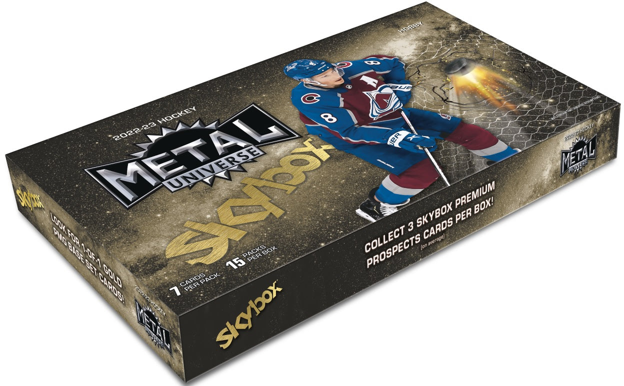 2022-23 Upper Deck Skybox Metal Universe Hobby Box Case (Case of 16 Boxes) - Miraj Trading